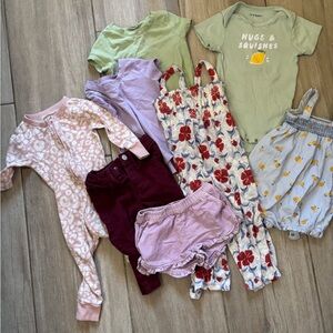 12-18 month girls 8 piece bundle (see description)